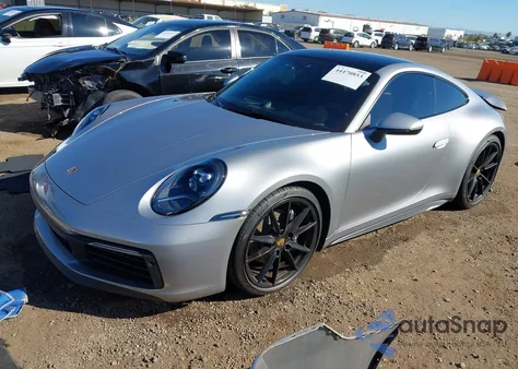 2022 Porsche 911 Carrera/Carrera 4 from USA, damaged, VIN WP0AA2A98NS205362